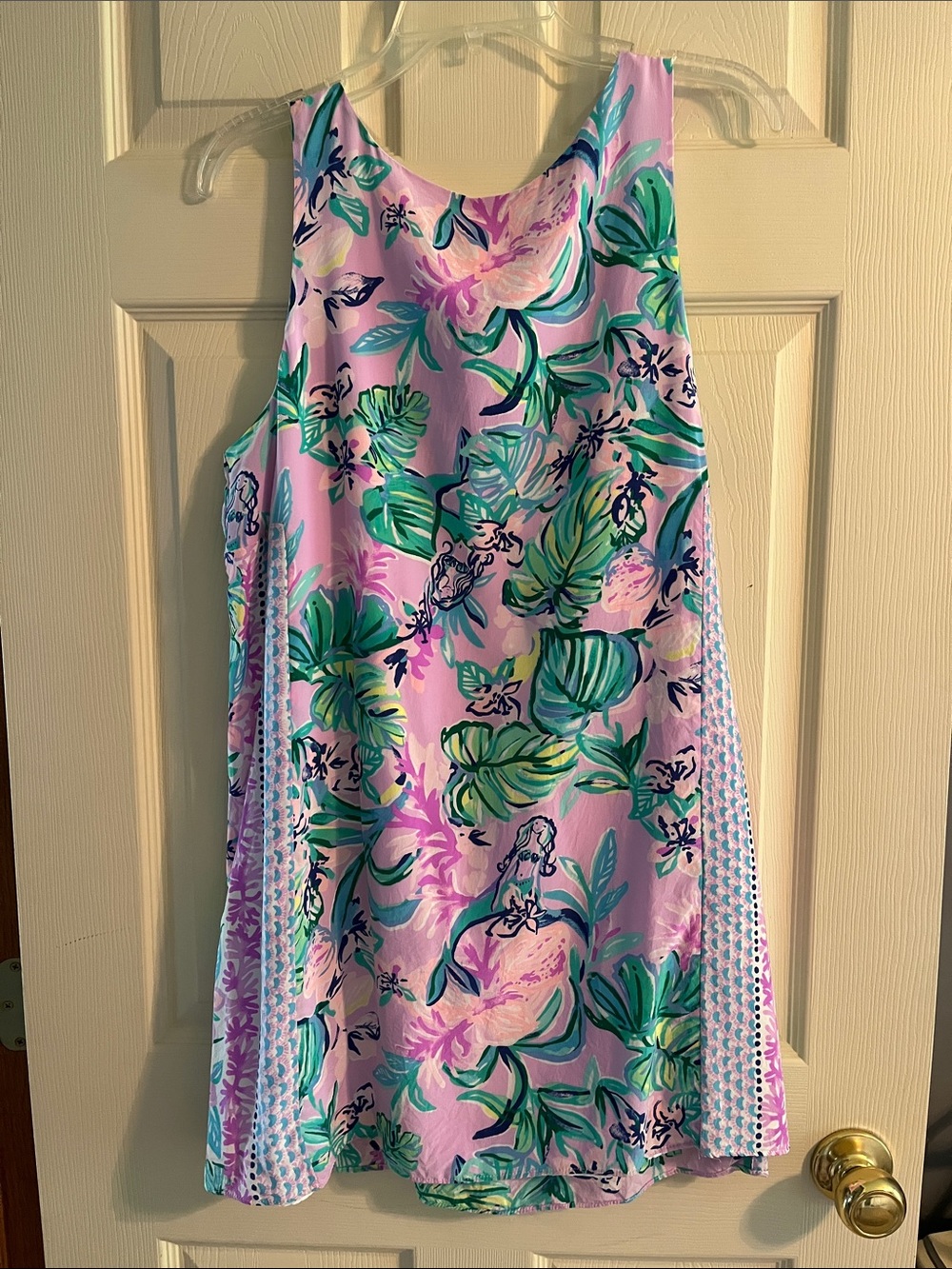 Lilly Pulitzer Pink and Gold Lined Short Dress - Picture 6 of 6